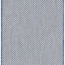 Nourison Courtyard COU01 Ivory Blue Area Rug