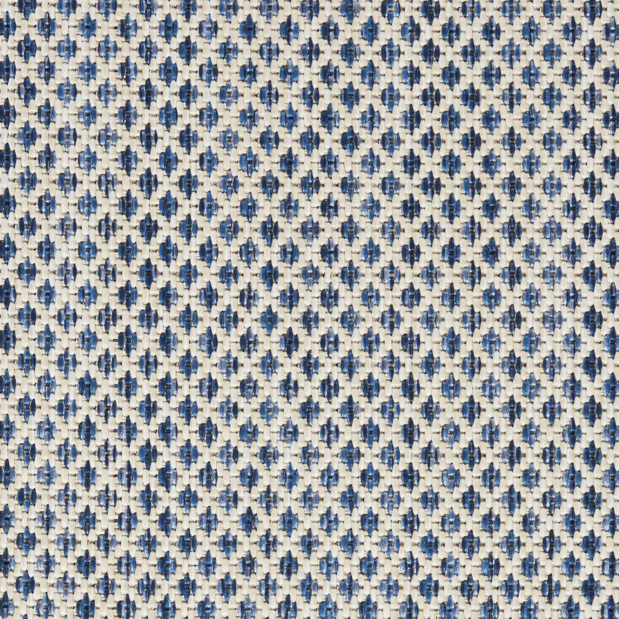 Nourison Courtyard COU01 Ivory Blue Area Rug - Image 4