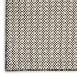 Alternative view of Nourison Courtyard COU01 Ivory Charcoal Area Rug