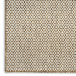 Alternative view of Nourison Courtyard COU01 Jute Ivory Area Rug