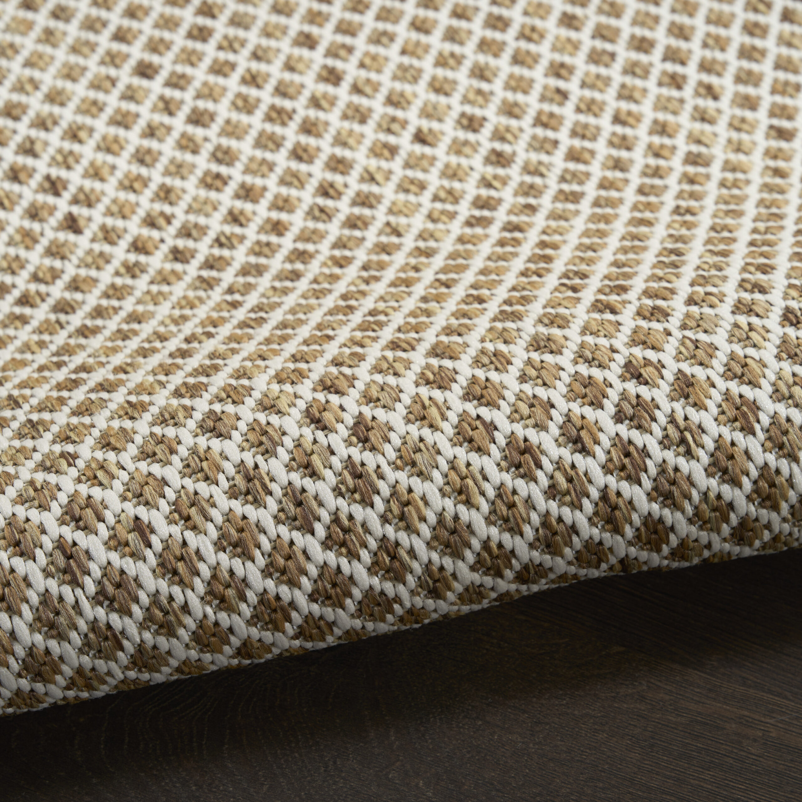 Nourison Courtyard COU01 Jute Ivory Area Rug - Image 3