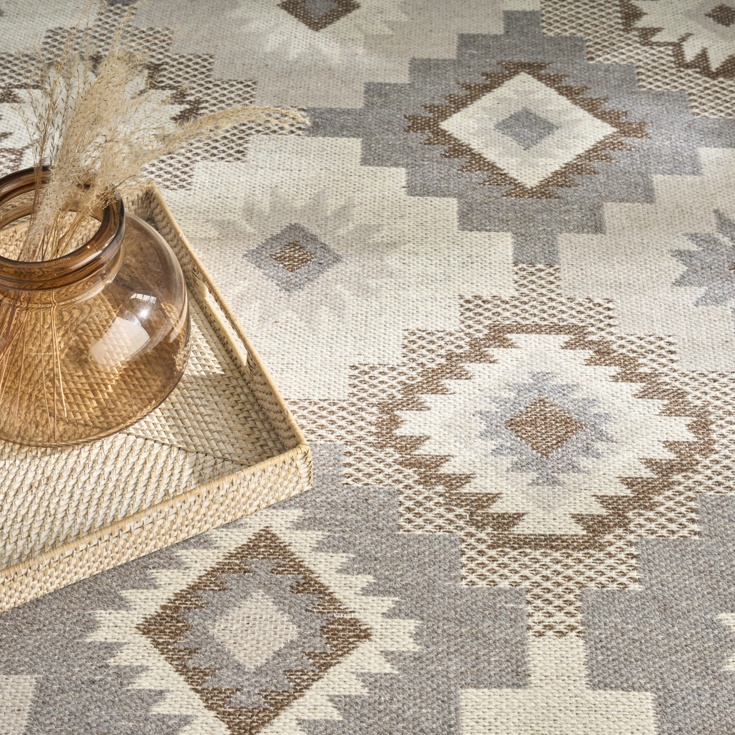 Nourison Copenhagen CPN01 Ivory Beige Area Rug - Image 6