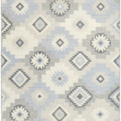 Nourison Copenhagen CPN01 Ivory Blue Area Rug