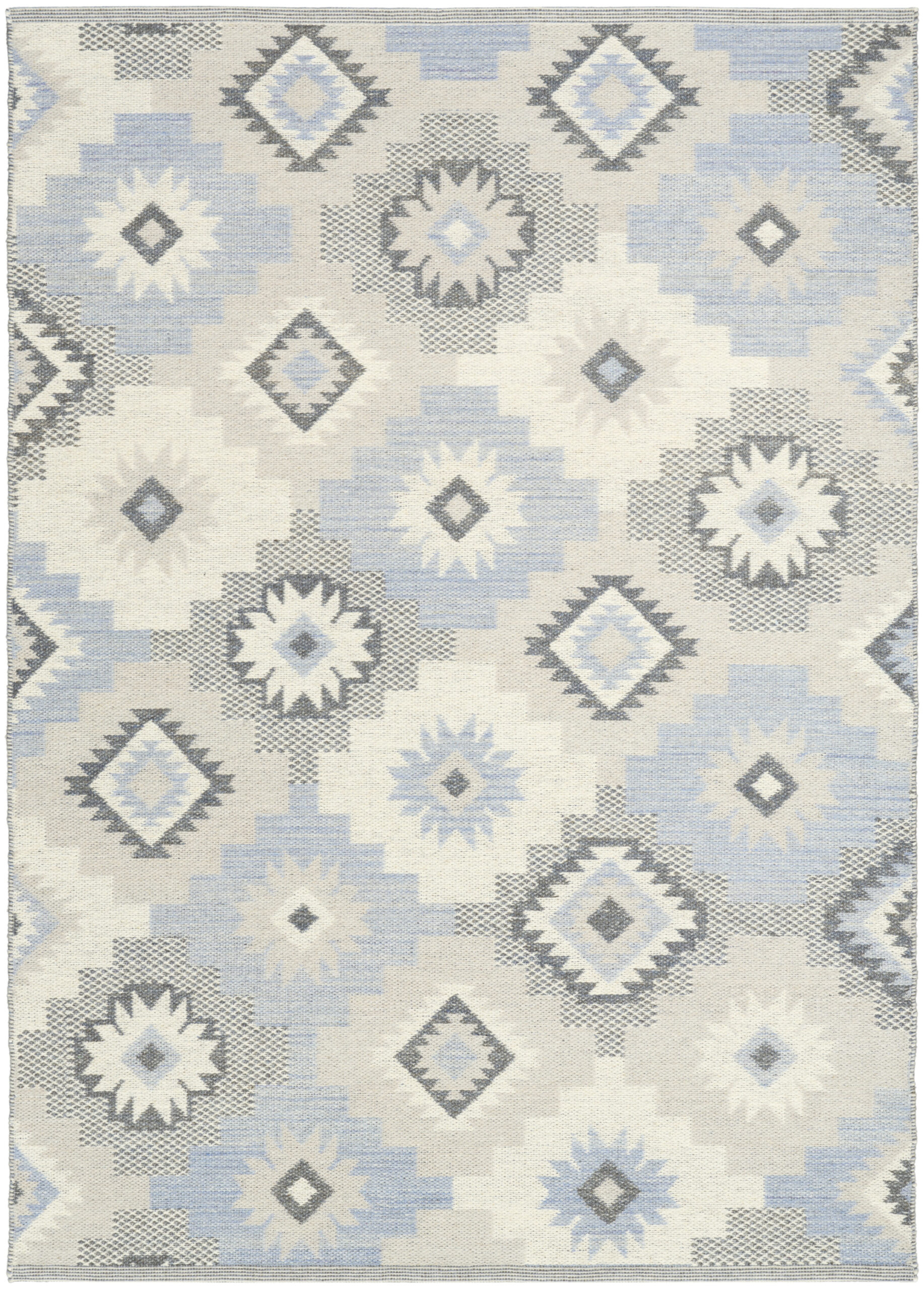 Nourison Copenhagen CPN01 Ivory Blue Area Rug
