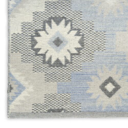 Alternative view of Nourison Copenhagen CPN01 Ivory Blue Area Rug