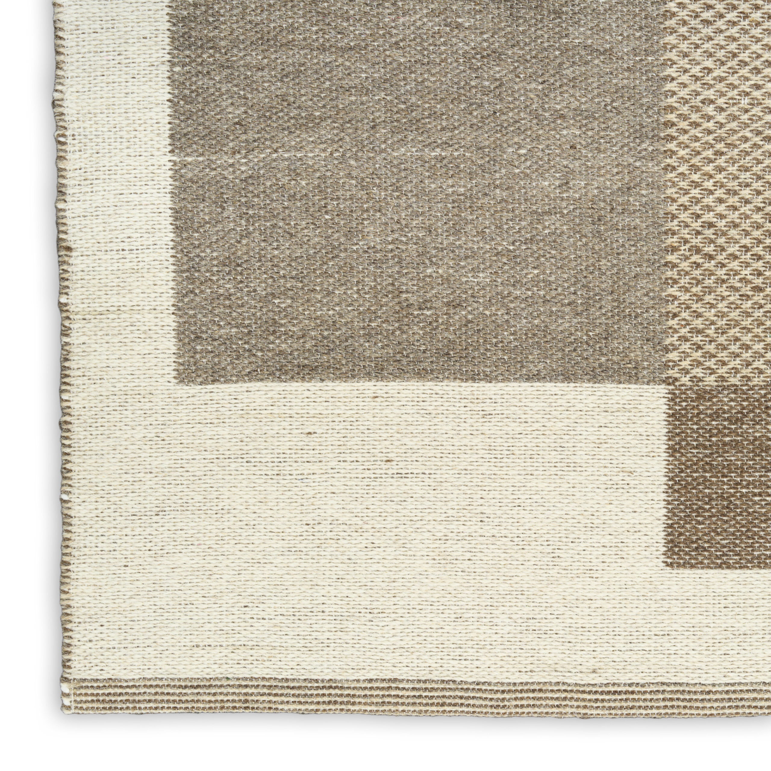 Nourison Copenhagen CPN02 Ivory Mocha Area Rug - Image 2