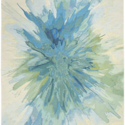 Nourison Color Splash CSP04 Ivory Blue Area Rug