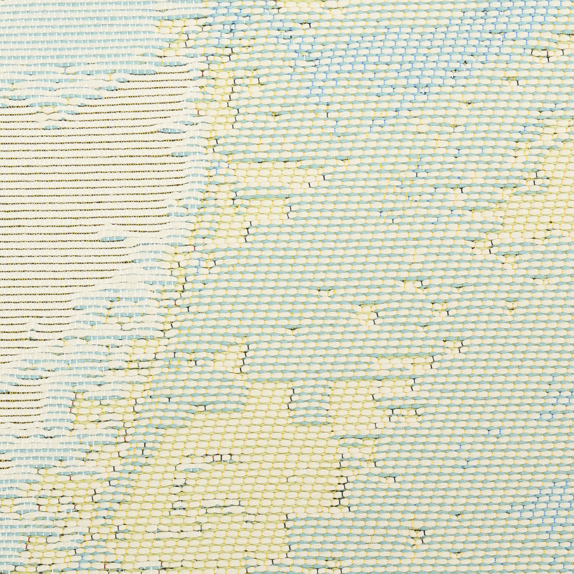 Nourison Color Splash CSP04 Ivory Blue Area Rug - Image 4