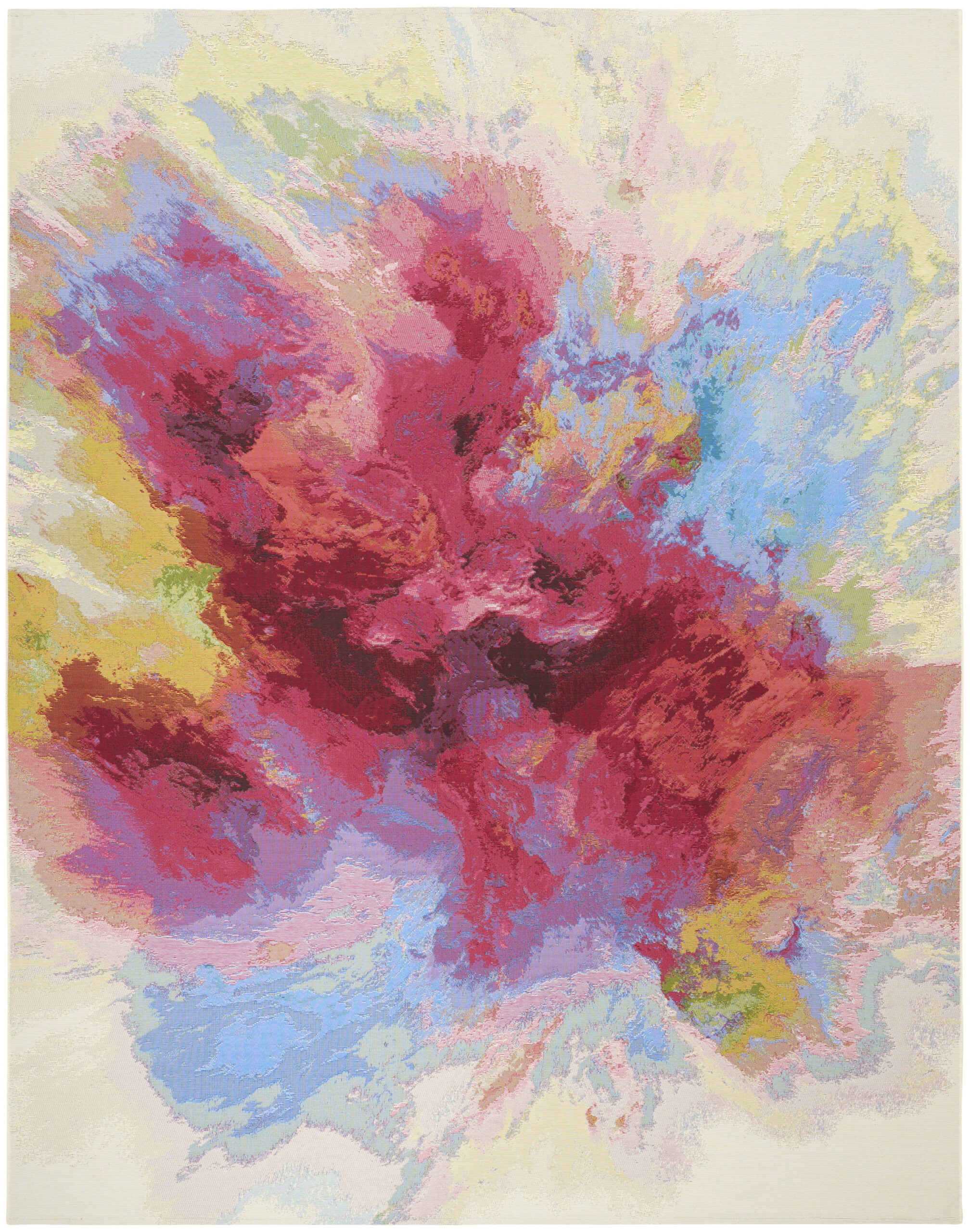 Nourison Color Splash CSP08 Ivory Multicolor Area Rug