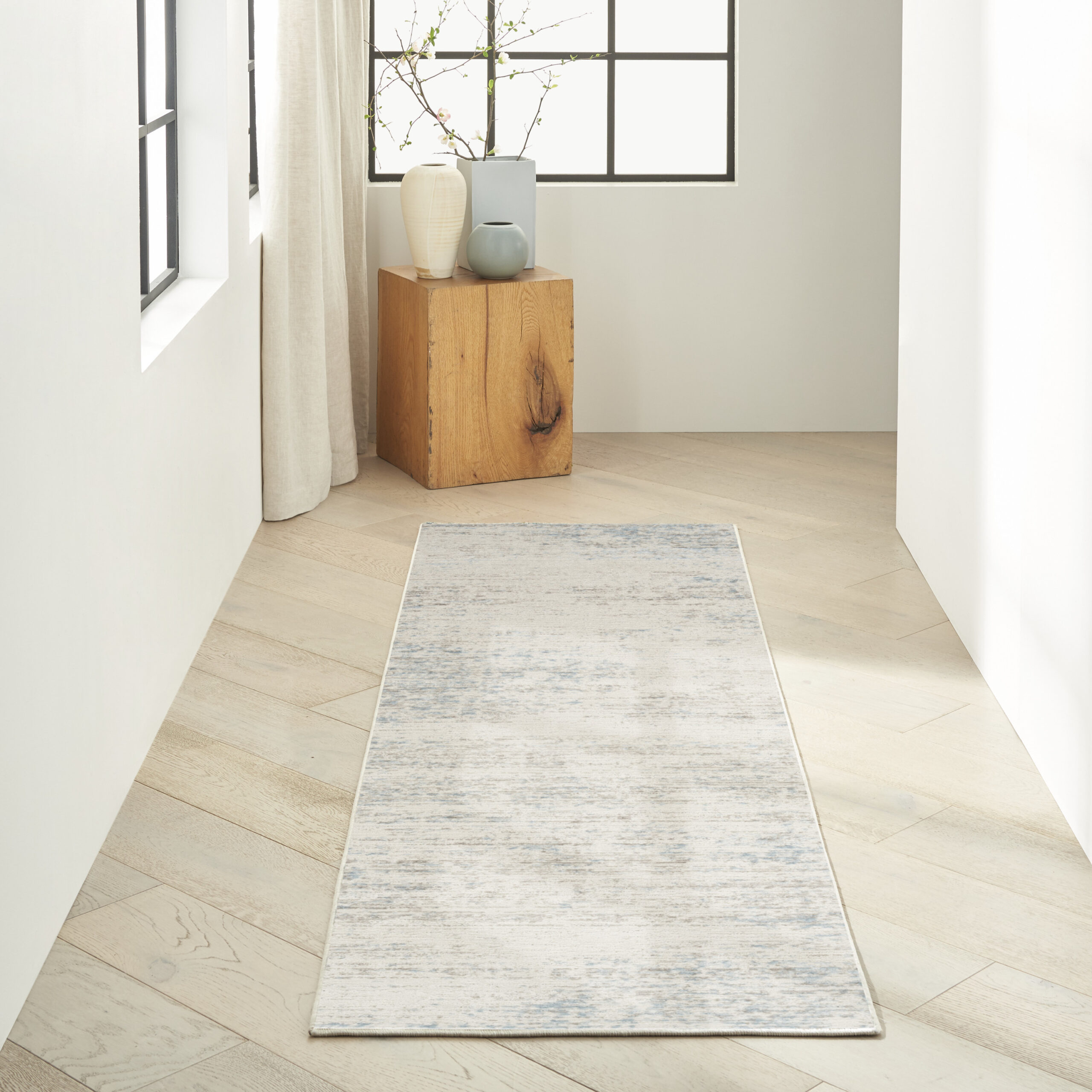 Calvin Klein CK029 Captivating CVT01 Cream Blue Area Rug - Image 5