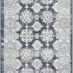 Nourison Dekor DEK02 Grey Navy Area Rug