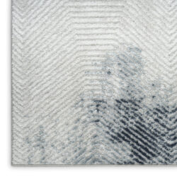 Alternative view of Nourison Dekor DEK04 Grey Navy Area Rug
