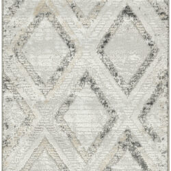 Nourison Dekor DEK05 Grey Charcoal Area Rug