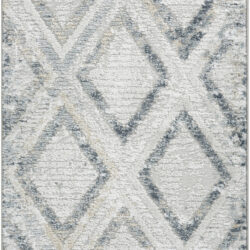 Nourison Dekor DEK05 Grey Navy Area Rug