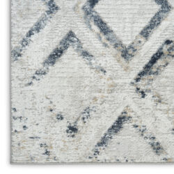 Alternative view of Nourison Dekor DEK05 Grey Navy Area Rug