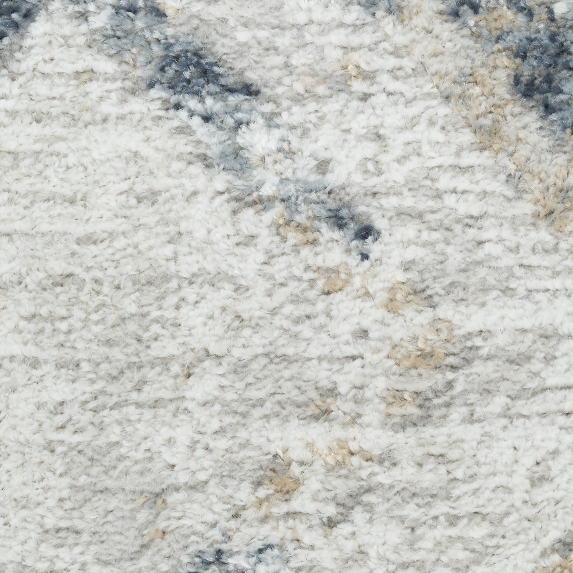 Nourison Dekor DEK05 Grey Navy Area Rug - Image 4