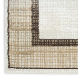 Alternative view of Nourison Dekor DEK06 Ivory Brown Area Rug