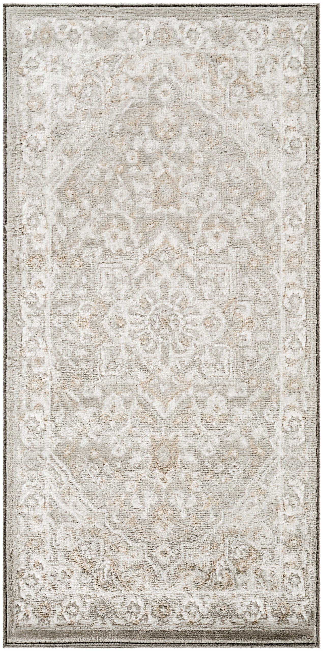 Nourison Dekor DEK08 Light Grey Area Rug
