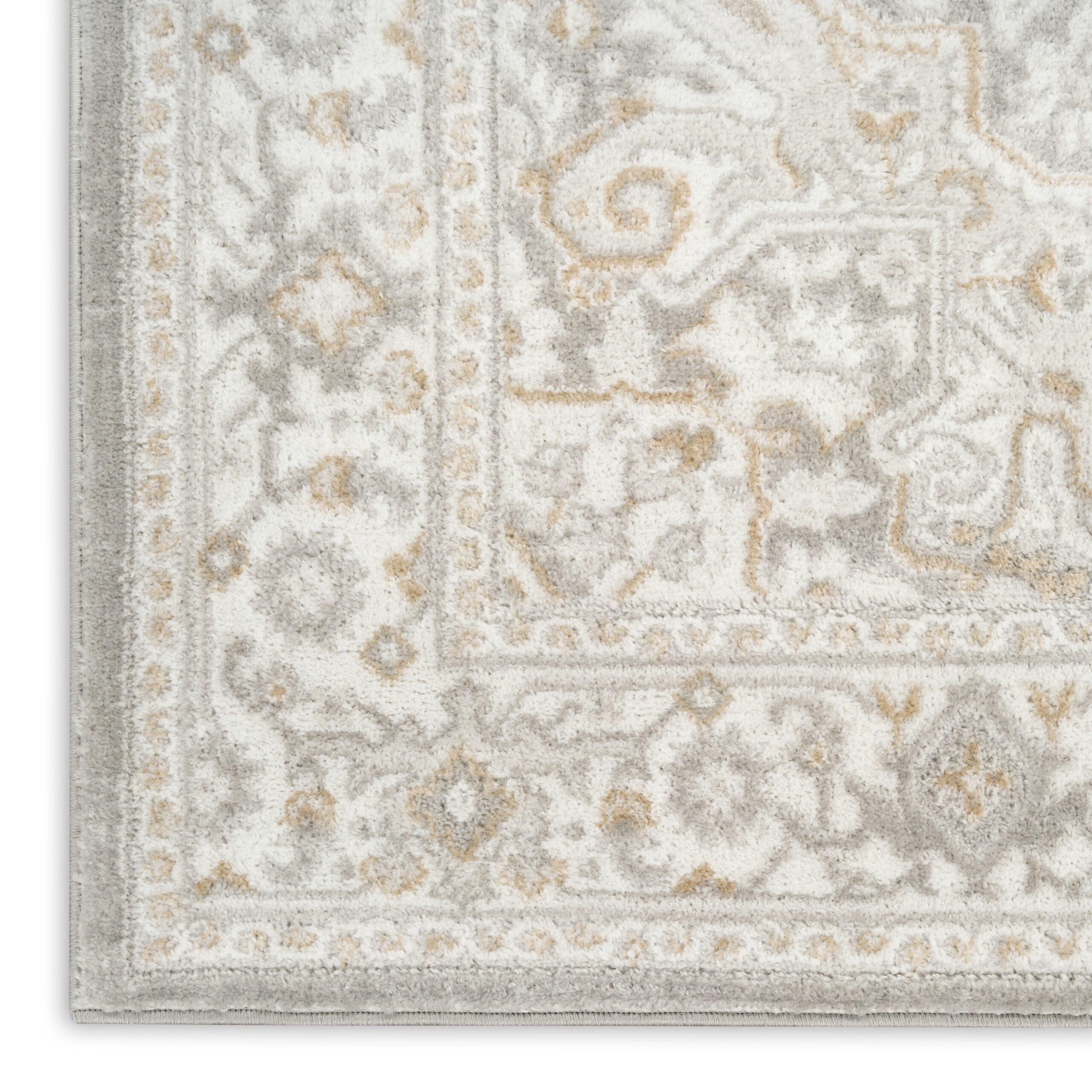 Nourison Dekor DEK08 Light Grey Area Rug - Image 2