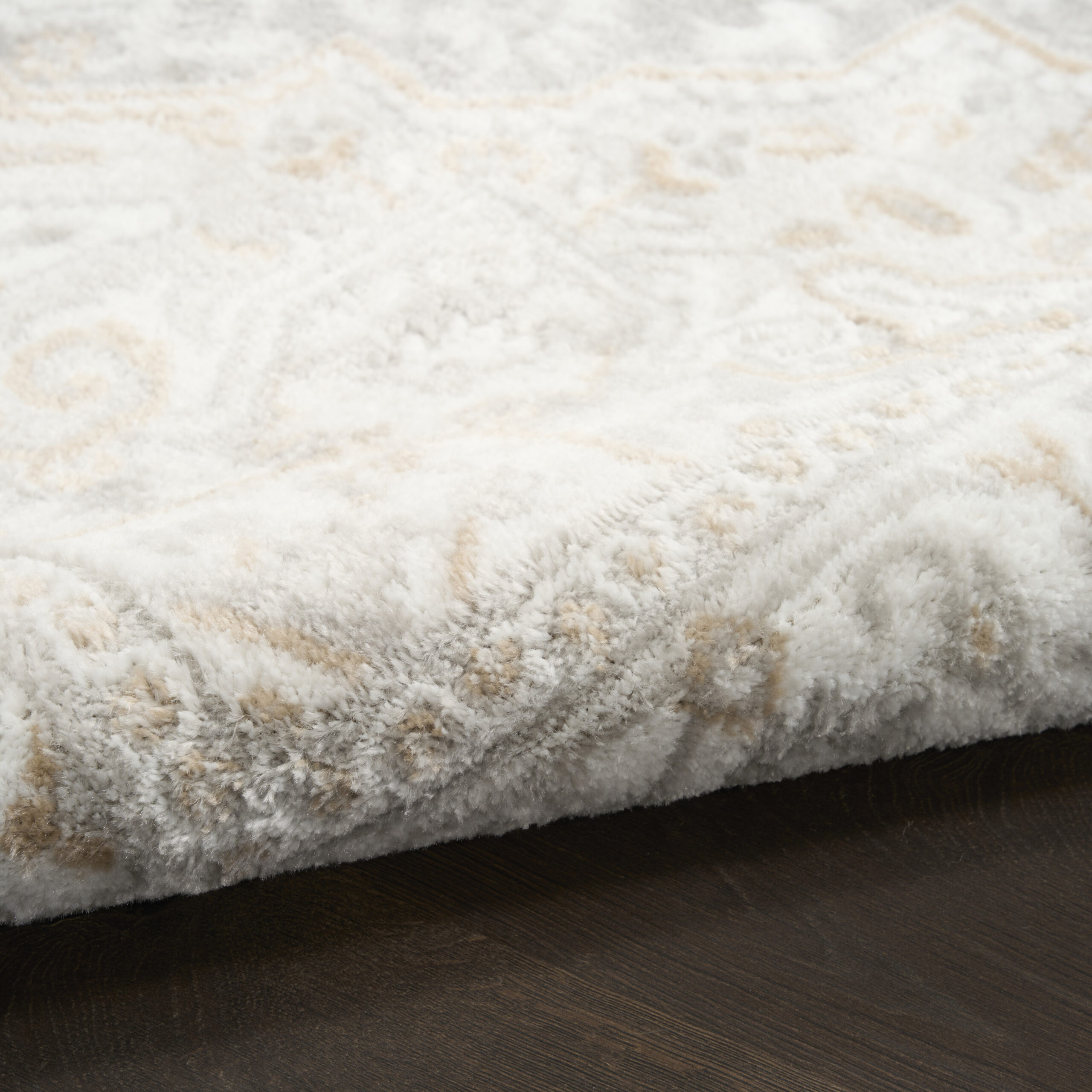 Nourison Dekor DEK08 Light Grey Area Rug - Image 3