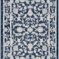 Nourison Dekor DEK09 Slate/Ivory Area Rug