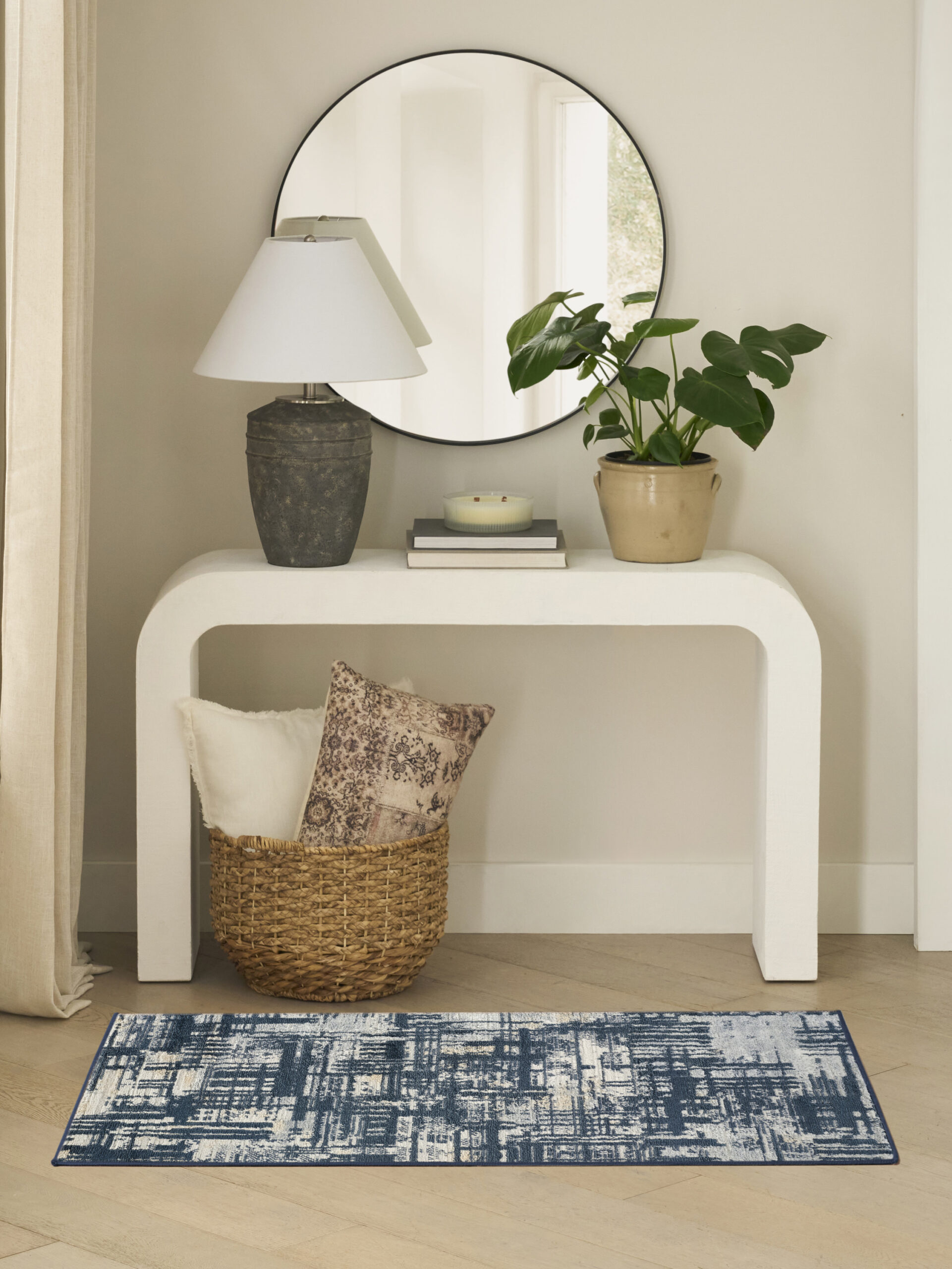 Nourison Dekor DEK11 Slate Area Rug - Image 5