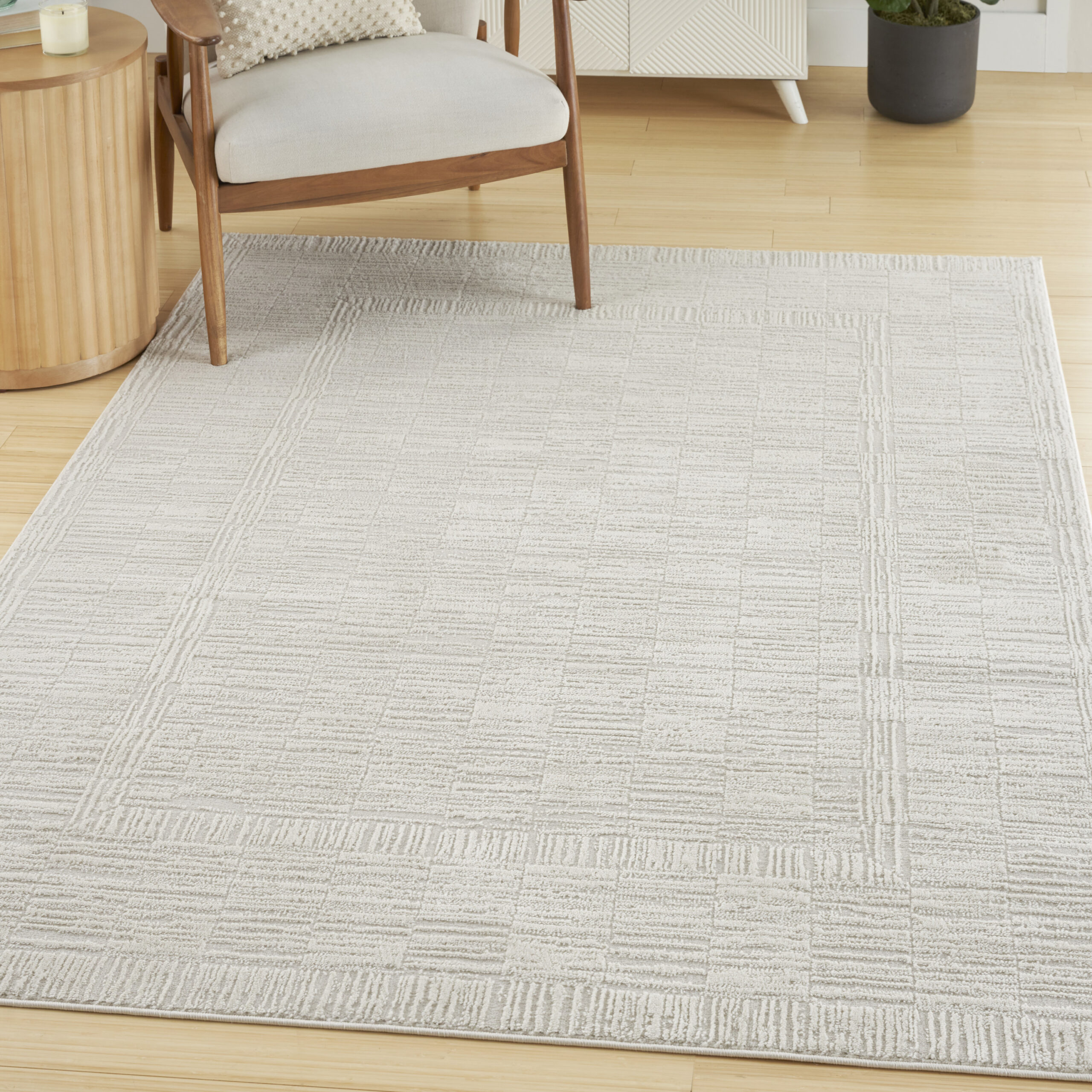 Nourison Dew DEW05 Beige Area Rug - Image 5