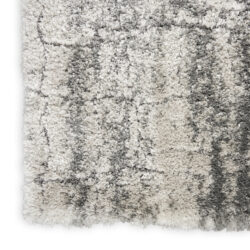 Alternative view of Nourison Dreamy Shag DRS01 Ivory Charcoal Area Rug