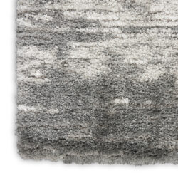 Alternative view of Nourison Dreamy Shag DRS02 Charcoal Ivory Area Rug