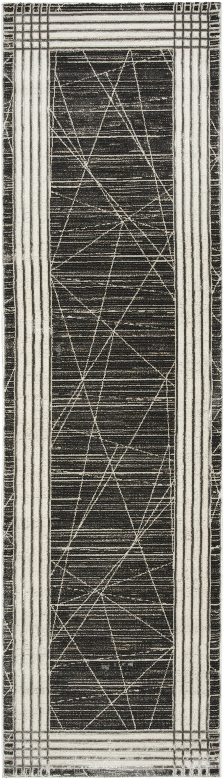 Nourison Desire DSR01 Charcoal Silver Area Rug
