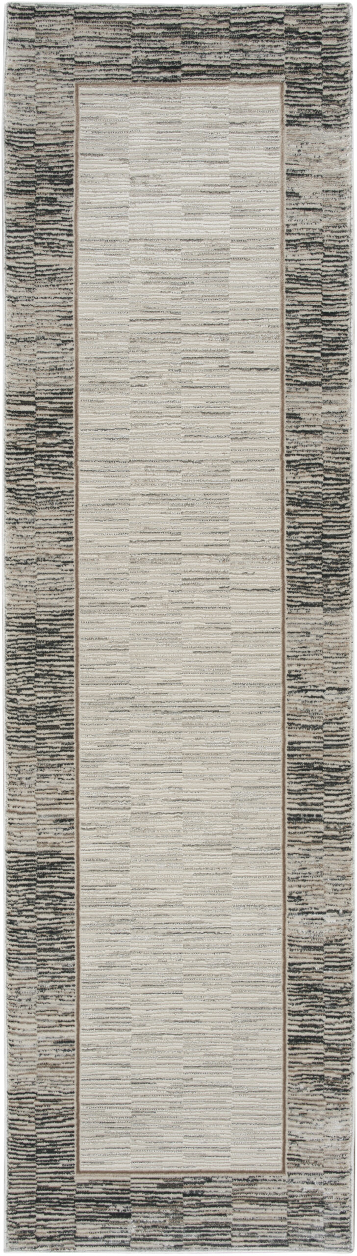 Nourison Desire DSR02 Grey Black Area Rug