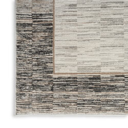 Alternative view of Nourison Desire DSR02 Grey Black Area Rug