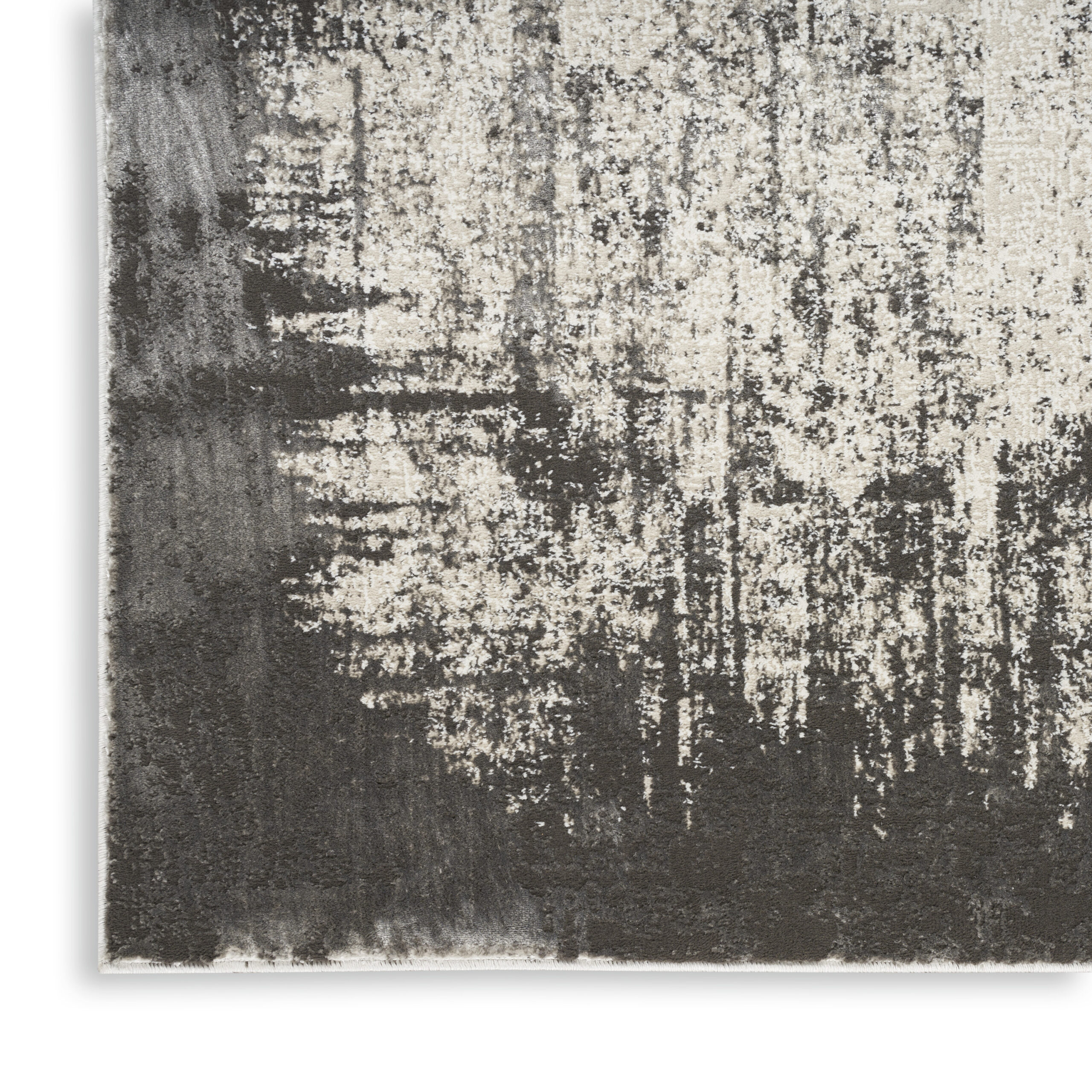 Nourison Desire DSR05 Grey Ivory Area Rug - Image 2