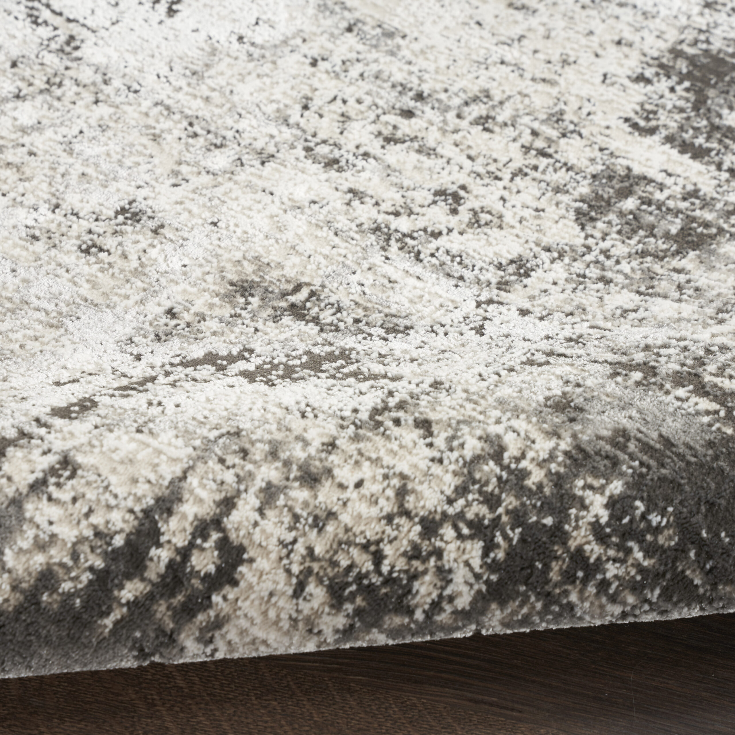 Nourison Desire DSR05 Grey Ivory Area Rug - Image 3