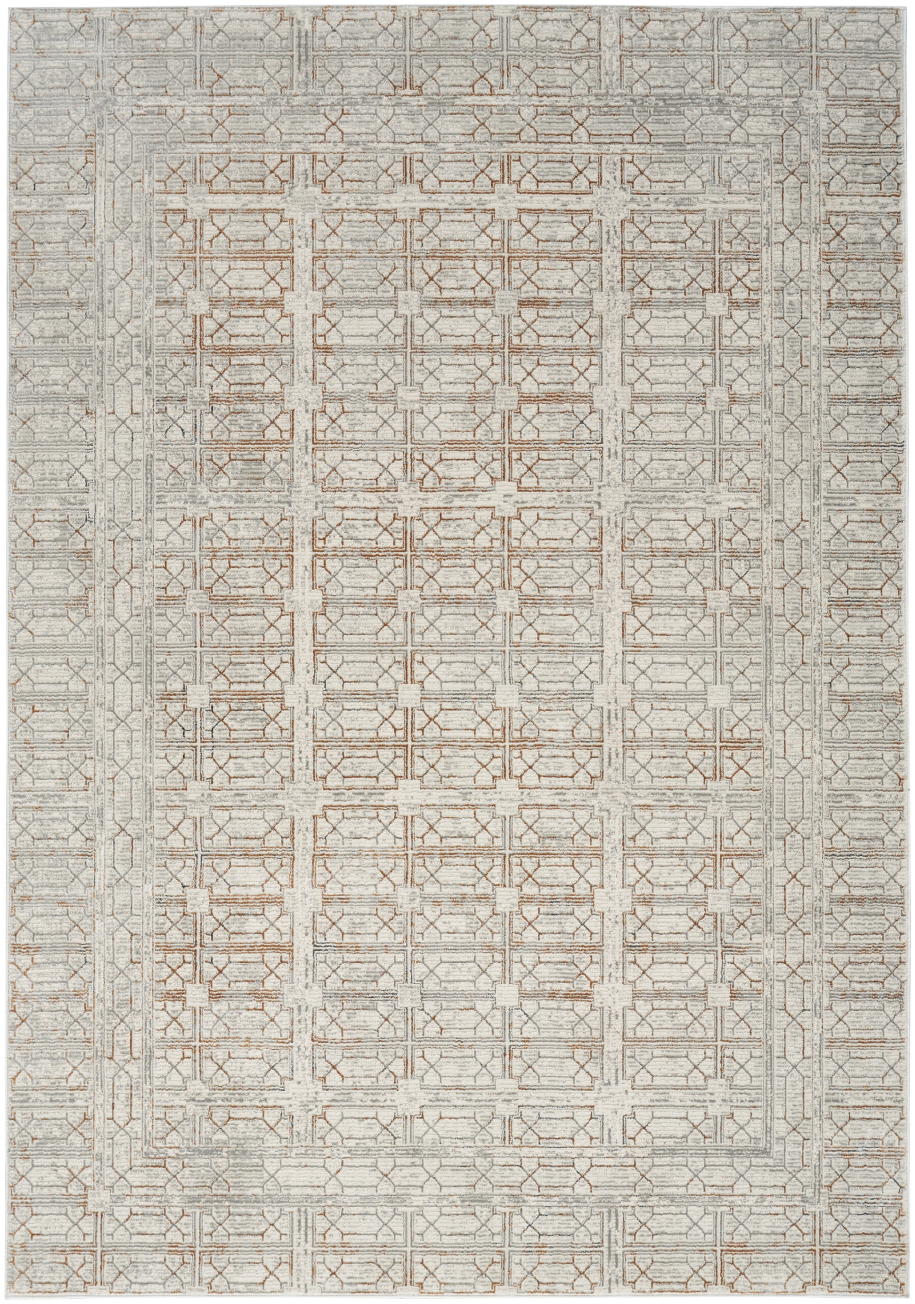 Nourison Desire DSR07 Ivory Beige Area Rug