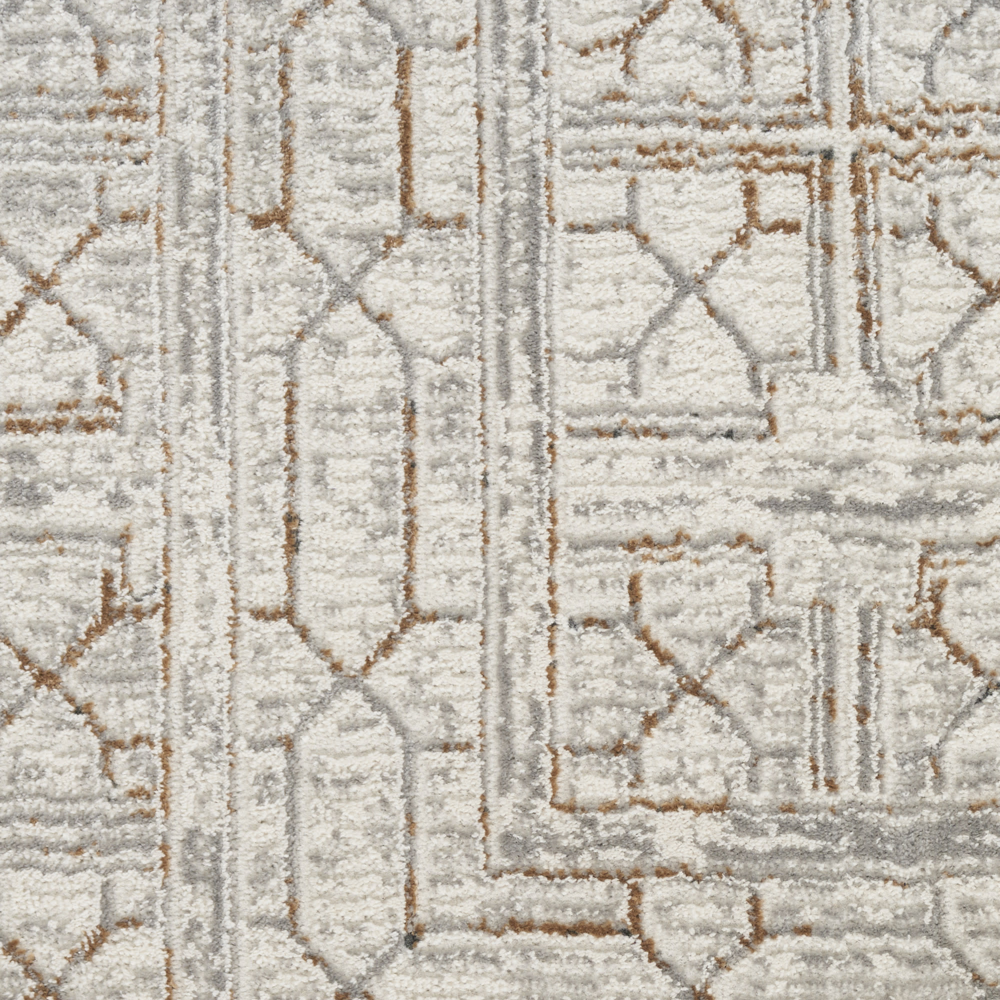 Nourison Desire DSR07 Ivory Beige Area Rug - Image 4