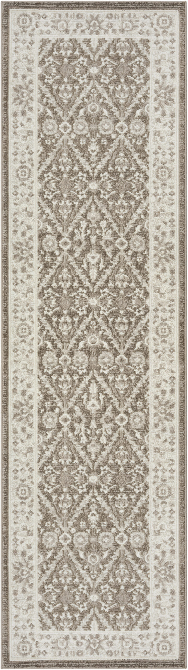 Nourison Eco Cycle ECY04 Ivory Mocha Area Rug
