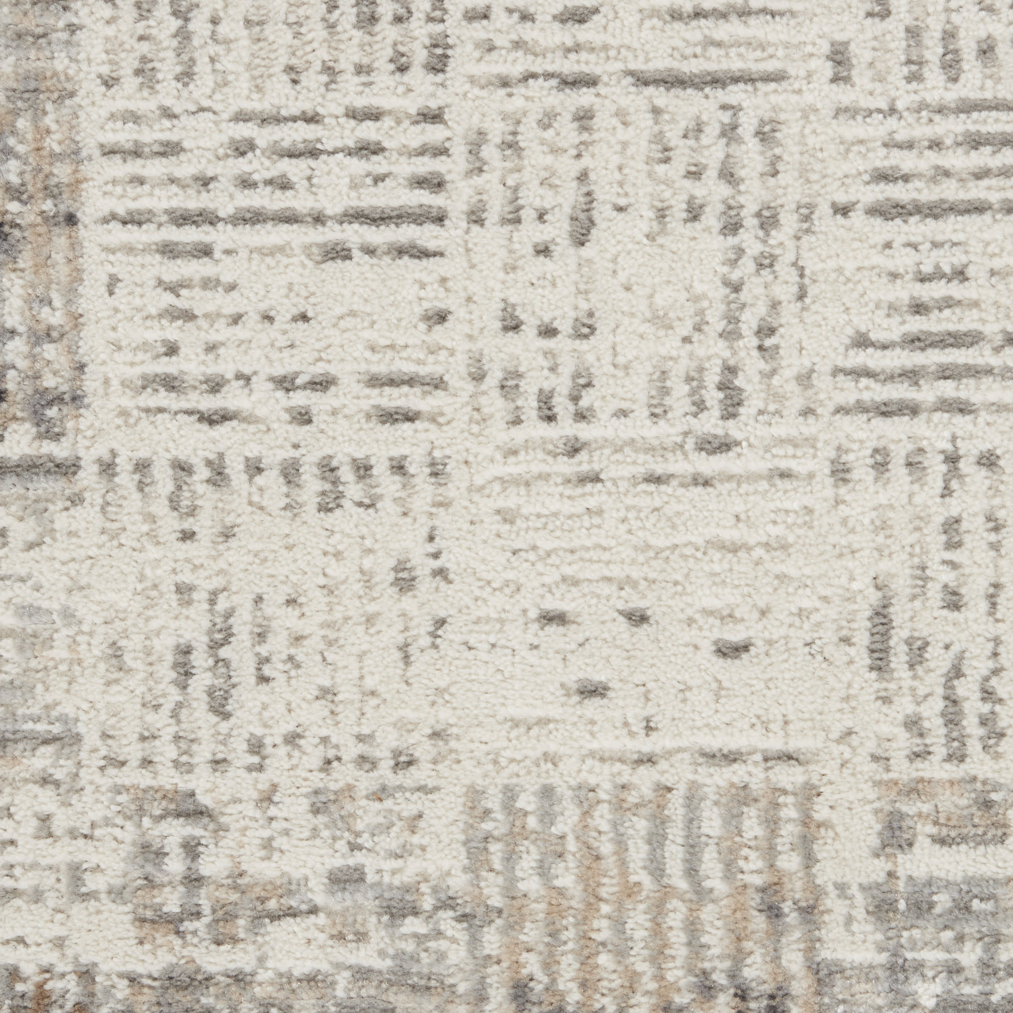 Nourison Elation ETN05 Ivory Grey Area Rug - Image 4