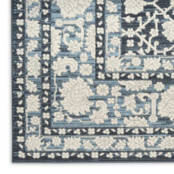 Alternative view of Nourison Grace GCE01 Blue Area Rug