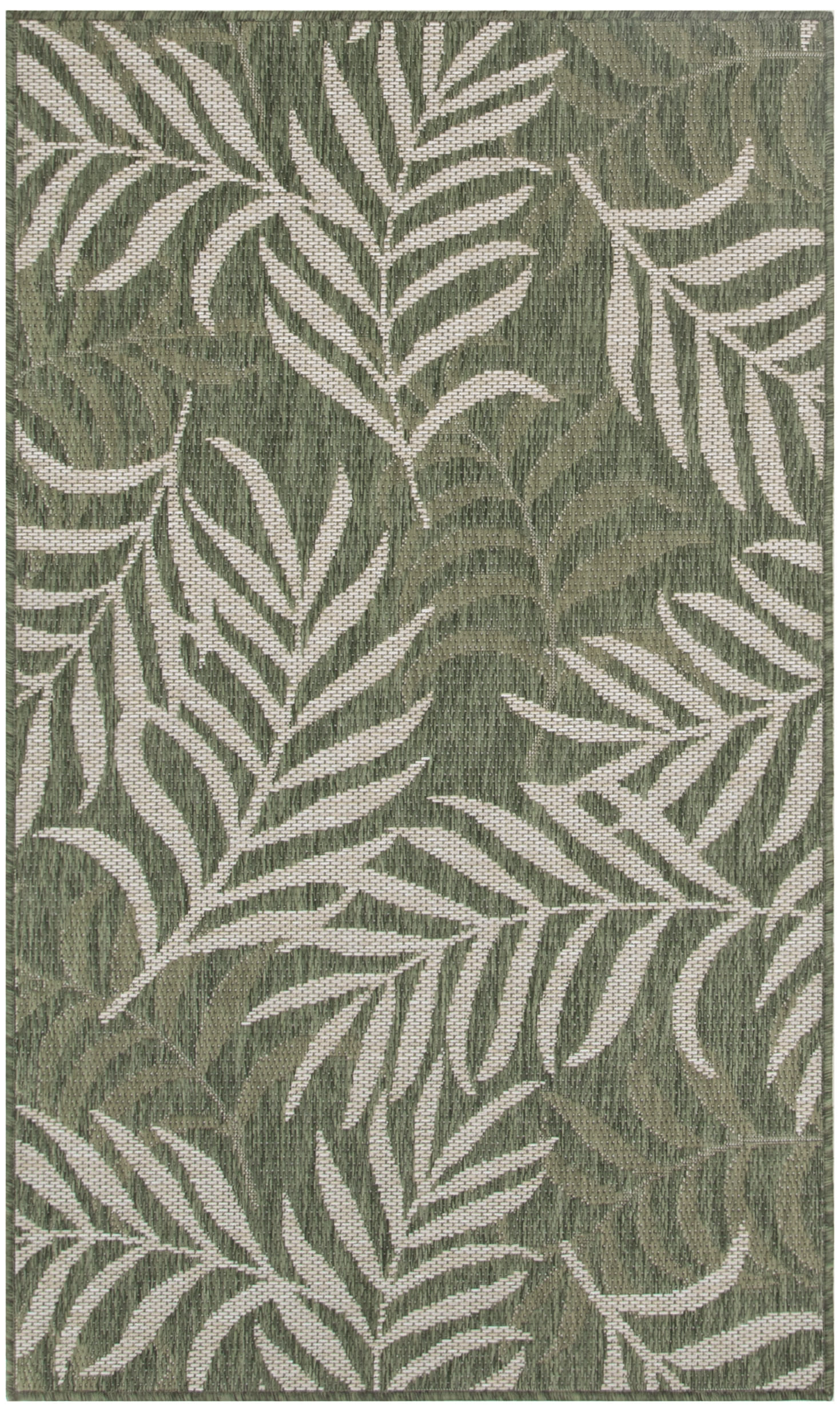 Nourison Garden Oasis GOA01 Green Ivory Area Rug