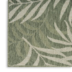 Alternative view of Nourison Garden Oasis GOA01 Green Ivory Area Rug
