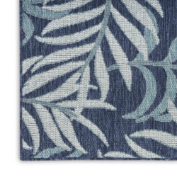 Alternative view of Nourison Garden Oasis GOA01 Navy Area Rug