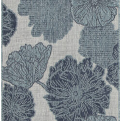 Nourison Garden Oasis GOA04 Blue Area Rug