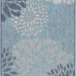 Nourison Garden Oasis GOA06 Navy Area Rug
