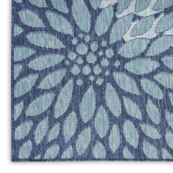 Alternative view of Nourison Garden Oasis GOA06 Navy Area Rug