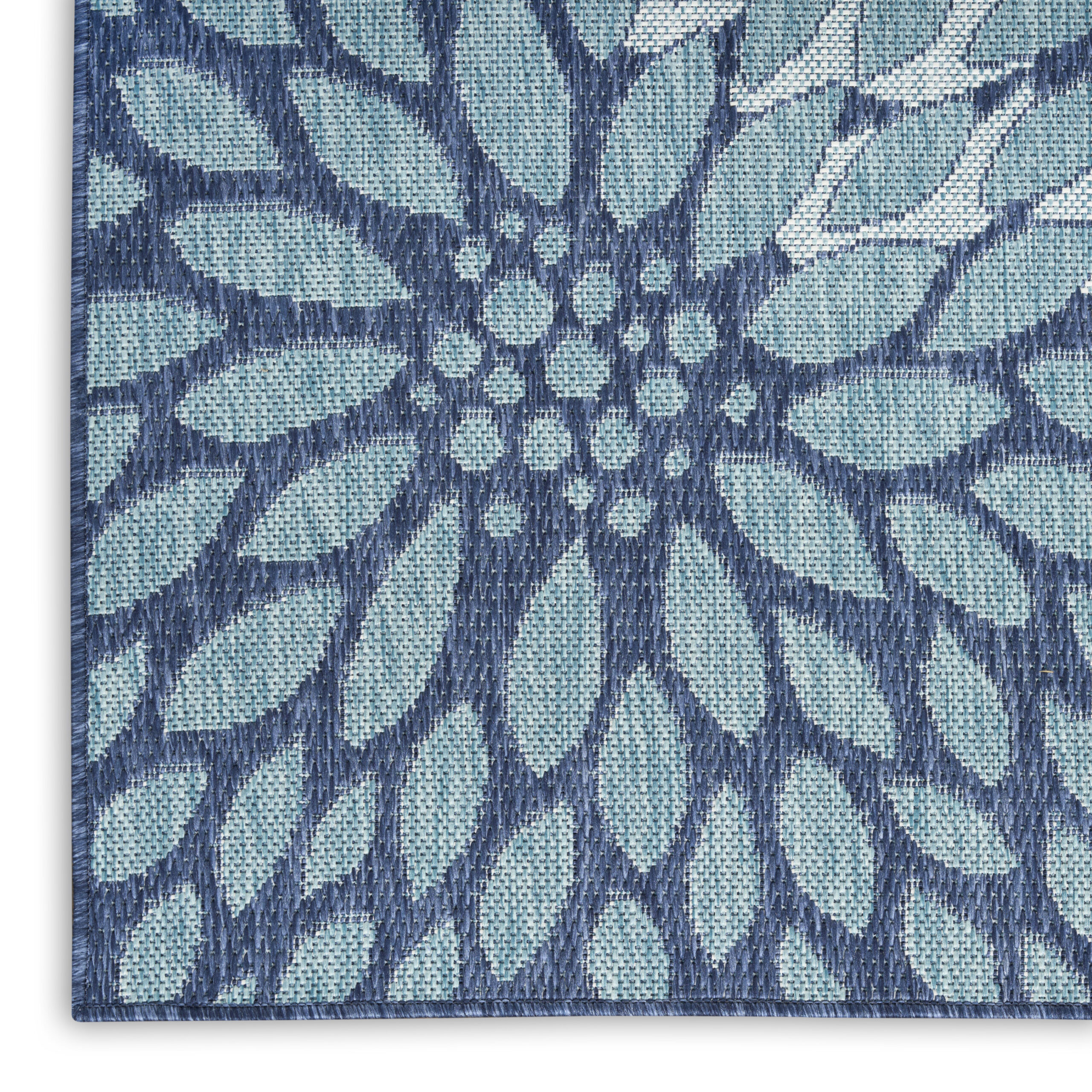 Nourison Garden Oasis GOA06 Navy Area Rug - Image 2