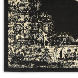 Alternative view of Nourison Grafix GRF14 Black Area Rug
