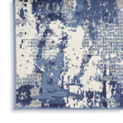 Alternative view of Nourison Grafix GRF38 Navy Blue Area Rug