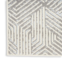 Alternative view of Nourison Grafix GRF39 Grey Area Rug