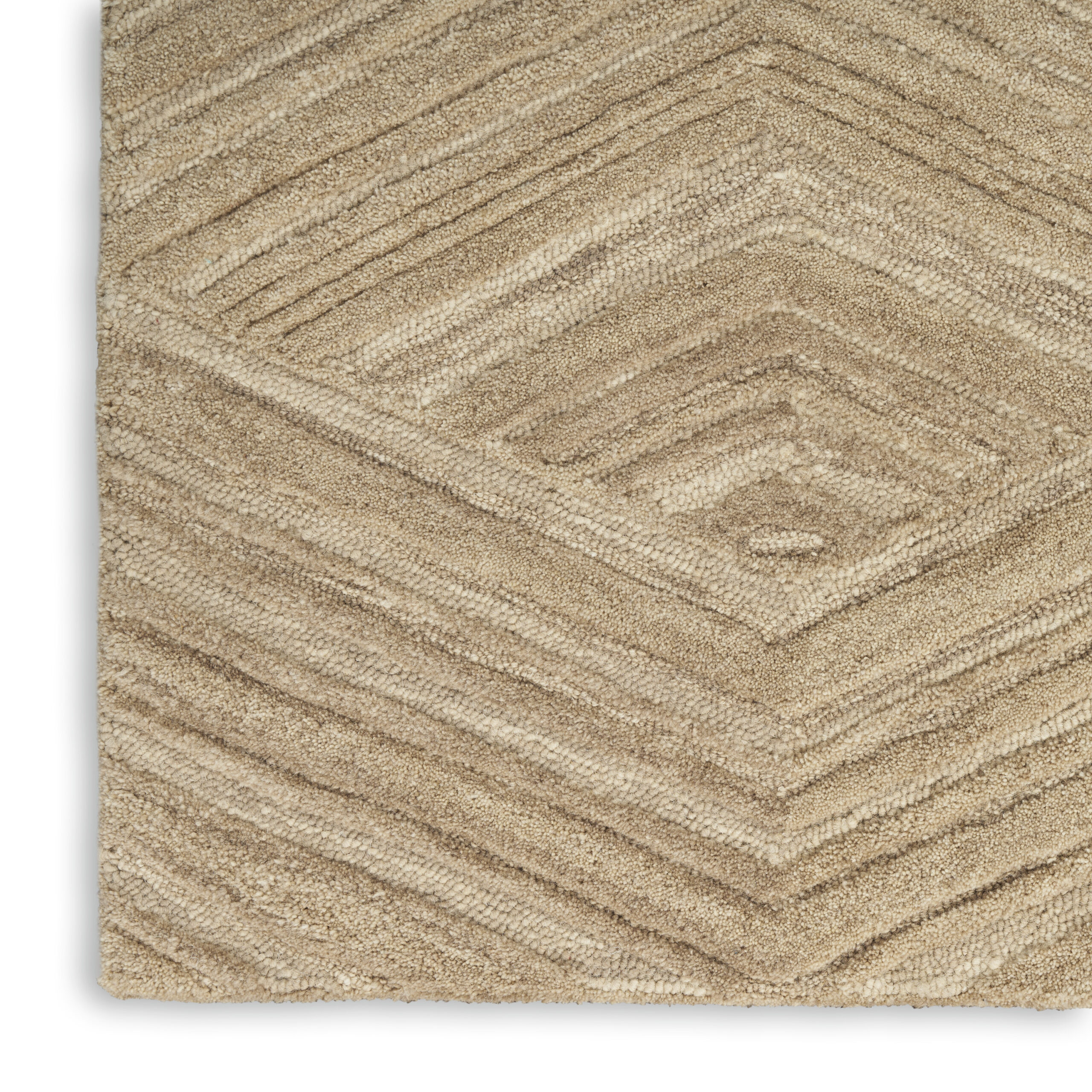Nourison Graceful GRU03 Taupe Area Rug - Image 2